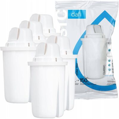 Oryginalny filtr Dafi Classic do dzbanek filtrujący Dafi szklany - 5 sztuk Oryginalny filtr Dafi Classic do dzbanek filtrujący Dafi szklany - 5 sztuk