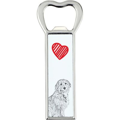 Owczarek pirenejski I - otwieracz do butelek z psem, personalizowany otwieracz na lodówkę, wyjątkowy upominek dla mężczyzny marki Art-Dog Owczarek pirenejski I - otwieracz do butelek z psem, personalizowany otwieracz na lodówkę, wyjątkowy upominek dla mężczyzny marki Art-Dog