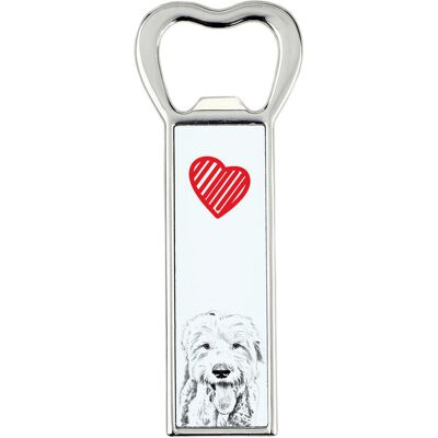 Owczarek staroangielski - otwieracz do butelek z psem, personalizowany otwieracz na lodówkę, wyjątkowy upominek dla mężczyzny marki Art-Dog Owczarek staroangielski - otwieracz do butelek z psem, personalizowany otwieracz na lodówkę, wyjątkowy upominek dla mężczyzny marki Art-Dog