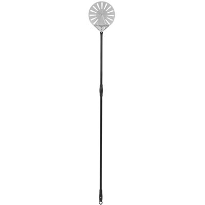 Perforowana Łopata Do Pizzy Ze Stali Nierdzewnej Z Aluminiowym Uchwytem, Okrągła, 228x1800 Mm Technica, Pizza Line Perforowana Łopata Do Pizzy Ze Stali Nierdzewnej Z Aluminiowym Uchwytem, Okrągła, 228x1800 Mm Technica, Pizza Line