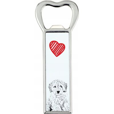Personalizowany Otwieracz Do Butelek Z Wizerunkiem Cockapoo Marki Art-Dog Personalizowany Otwieracz Do Butelek Z Wizerunkiem Cockapoo Marki Art-Dog