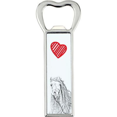 Pintabian - otwieracz do butelek z koniem, personalizowany otwieracz na lodówkę, wyjątkowy upominek dla mężczyzny marki Art-Dog Pintabian - otwieracz do butelek z koniem, personalizowany otwieracz na lodówkę, wyjątkowy upominek dla mężczyzny marki Art-Dog