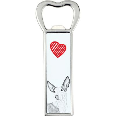 Podenco z Ibizy, Podenco Ibicenco - otwieracz do butelek z psem, personalizowany otwieracz na lodówkę, wyjątkowy upominek dla mężczyzny marki Art-Dog Podenco z Ibizy, Podenco Ibicenco - otwieracz do butelek z psem, personalizowany otwieracz na lodówkę, wyjątkowy upominek dla mężczyzny marki Art-Dog