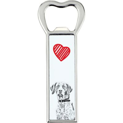 Pointer II - otwieracz do butelek z psem, personalizowany otwieracz na lodówkę, wyjątkowy upominek dla mężczyzny marki Art-Dog Pointer II - otwieracz do butelek z psem, personalizowany otwieracz na lodówkę, wyjątkowy upominek dla mężczyzny marki Art-Dog