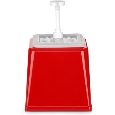 Hendi Dozownik Z Pompką Do Sosu Keczup 2,5l 20 Ml Czerw. Hendi Dozownik Z Pompką Do Sosu Keczup 2,5l 20 Ml Czerw.