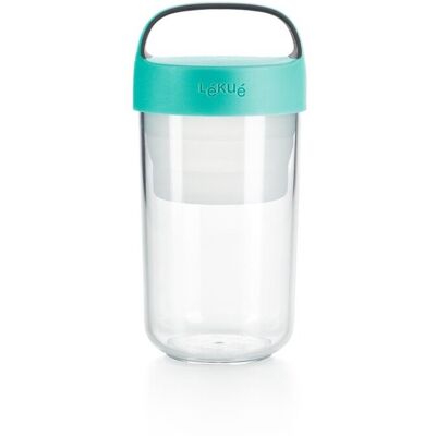 Lékué Duży Turkusowy Pojemnik na Lunch 600ml Lékué Duży Turkusowy Pojemnik na Lunch 600ml