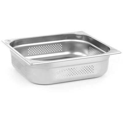 Pojemnik Perforowany Gn 2/3 100 Mm Ze Stali Nierdzewnej Technica, Platinum Line Pojemnik Perforowany Gn 2/3 100 Mm Ze Stali Nierdzewnej Technica, Platinum Line