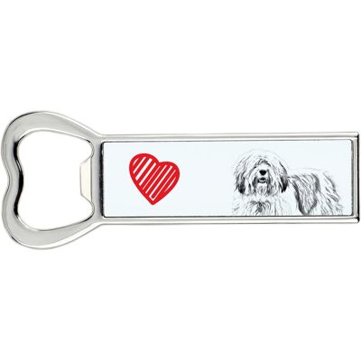 Polski owczarek nizinny, PON - otwieracz do butelek z psem, personalizowany otwieracz na lodówkę, wyjątkowy upominek dla mężczyzny marki Art-Dog Polski owczarek nizinny, PON - otwieracz do butelek z psem, personalizowany otwieracz na lodówkę, wyjątkowy upominek dla mężczyzny marki Art-Dog