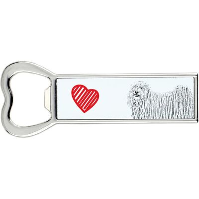 Puli - otwieracz do butelek z psem, personalizowany otwieracz na lodówkę, wyjątkowy upominek dla mężczyzny marki Art-Dog Puli - otwieracz do butelek z psem, personalizowany otwieracz na lodówkę, wyjątkowy upominek dla mężczyzny marki Art-Dog