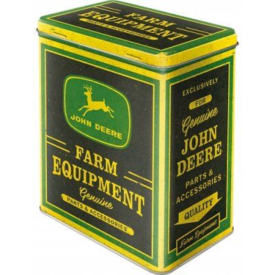 ART Puszka pojemnik JOHN DEERE blacha prezent 3L ART Puszka pojemnik JOHN DEERE blacha prezent 3L