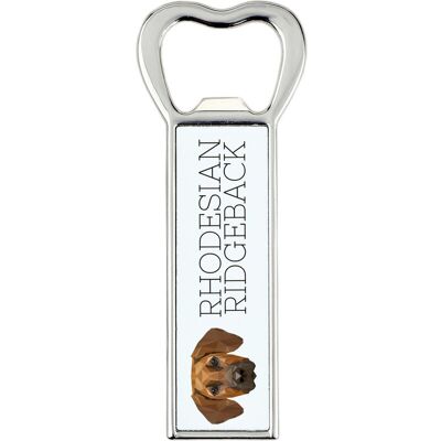 ART Rhodesian Ridgeback, Afrykański pies na lwy -otwieracz do butelek ze zdjęci ART Rhodesian Ridgeback, Afrykański pies na lwy -otwieracz do butelek ze zdjęci