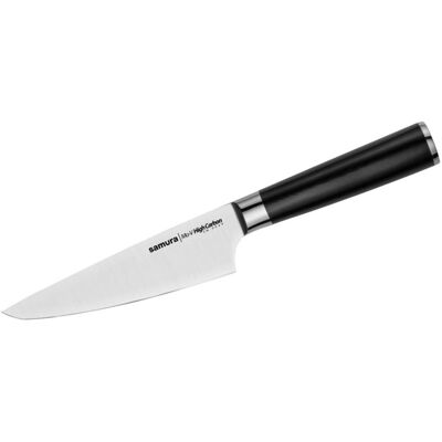 Samura MO-V Kitchen Contemporary Krótki nóż szefa kuchni 150 mm wykonany z japońskiej stali AUS 8 59 HRC Samura MO-V Kitchen Contemporary Krótki nóż szefa kuchni 150 mm wykonany z japońskiej stali AUS 8 59 HRC