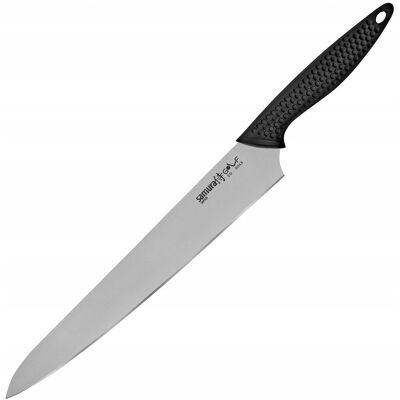 SAMURA NÓŻ DO PORCJOWANIA KROJENIA MIĘSA SLICER AUS-8 25CM GOLF SAMURA NÓŻ DO PORCJOWANIA KROJENIA MIĘSA SLICER AUS-8 25CM GOLF