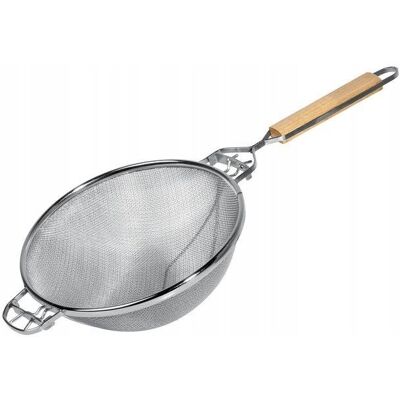 Sito Profesjonalne Z Podwójną Siatką Stalowe Śr. 260 Mm - Hendi 639009 Sito Profesjonalne Z Podwójną Siatką Stalowe Śr. 260 Mm - Hendi 639009