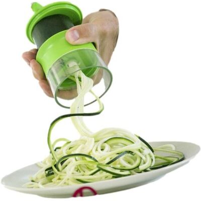 InnovaGoods Spiru Spiralizator do Warzyw - Krojacz Warzyw - Kompaktowe Narzędzie Kuchenne InnovaGoods Spiru Spiralizator do Warzyw - Krojacz Warzyw - Kompaktowe Narzędzie Kuchenne