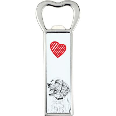 Springer spaniel angielski - otwieracz do butelek z psem, personalizowany otwieracz na lodówkę, wyjątkowy upominek dla mężczyzny marki Art-Dog Springer spaniel angielski - otwieracz do butelek z psem, personalizowany otwieracz na lodówkę, wyjątkowy upominek dla mężczyzny marki Art-Dog