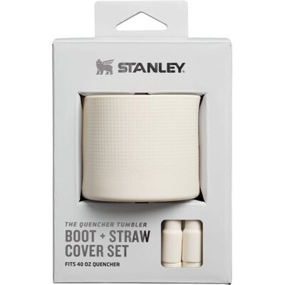 Stanley - Silikonowe akcesoria do kubków termicznych Quencher 1.18L - cream Stanley - Silikonowe akcesoria do kubków termicznych Quencher 1.18L - cream