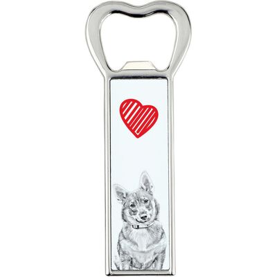 ART Szwedzki Vallhund, Szwedzki szpic owczarski - otwieracz do butelek z psem, personalizowany otwieracz na lodówkę, wyjątkowy upominek dla mężczyzny ma.. ART Szwedzki Vallhund, Szwedzki szpic owczarski - otwieracz do butelek z psem, personalizowany otwieracz na lodówkę, wyjątkowy upominek dla mężczyzny ma..