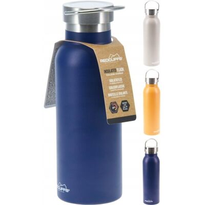Koopman Termos na napoje butelka termiczna różne kolory 500ml 1szt Koopman Termos na napoje butelka termiczna różne kolory 500ml 1szt