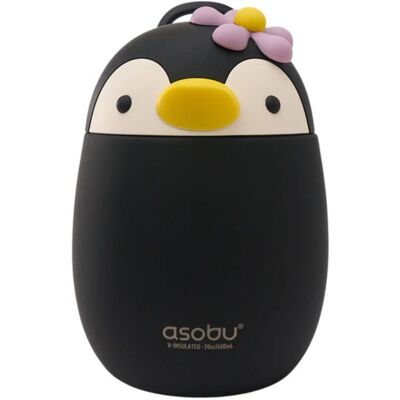 Termos Obiadowy Dziecięcy Asobu Bestie Foodie 0,6 L - Penguin Termos Obiadowy Dziecięcy Asobu Bestie Foodie 0,6 L - Penguin