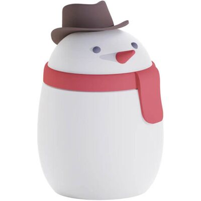 Termos Obiadowy Dziecięcy Asobu Bestie Foodie 0,6 L - Snowman Termos Obiadowy Dziecięcy Asobu Bestie Foodie 0,6 L - Snowman