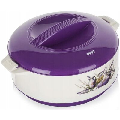 Termos Obiadowy Lunch Box Lavender 2,5L Banquet Termos Obiadowy Lunch Box Lavender 2,5L Banquet