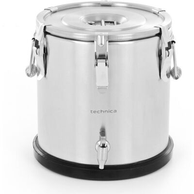 Termos Z Kranem 20 L Ze Stali Nierdzewnej Z Podstawą Z Tworzywa Sztucznego Technica, Gold Line Termos Z Kranem 20 L Ze Stali Nierdzewnej Z Podstawą Z Tworzywa Sztucznego Technica, Gold Line