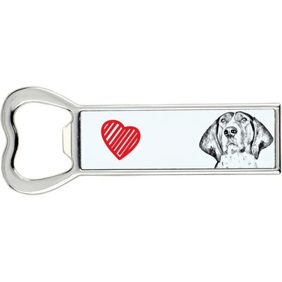 Treeing Walker Coonhound - otwieracz do butelek z psem, personalizowany otwieracz na lodówkę, wyjątkowy upominek dla mężczyzny marki Art-Dog Treeing Walker Coonhound - otwieracz do butelek z psem, personalizowany otwieracz na lodówkę, wyjątkowy upominek dla mężczyzny marki Art-Dog