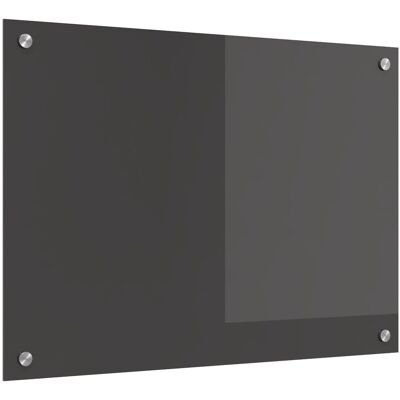 Vidaxl Backsplash Kuchenny Ciemnoszary Szkło Hartowane 70 X 50 X 0.6 Cm Vidaxl Backsplash Kuchenny Ciemnoszary Szkło Hartowane 70 X 50 X 0.6 Cm