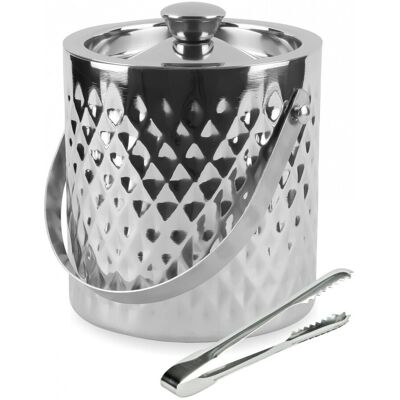 Wiaderko Do Lodu 1.5l Z Podwójną Scianką Kinghoff Kh-1508 Wiaderko Do Lodu 1.5l Z Podwójną Scianką Kinghoff Kh-1508
