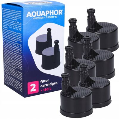 Wkład Filtr Węglowy Do Butelki Aquaphor City 6Szt Wkład Filtr Węglowy Do Butelki Aquaphor City 6Szt