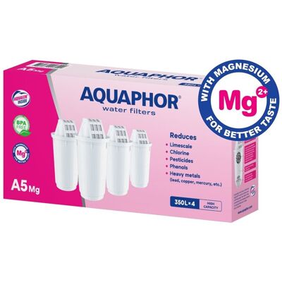 Wkład filtrujący Aquaphor A5Mg, 4 szt. Wkład filtrujący Aquaphor A5Mg, 4 szt.
