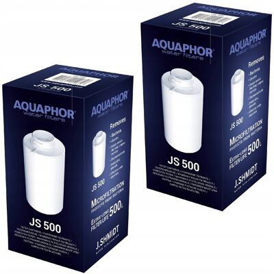 Wkład filtrujący Aquaphor JS 500 2 szt. Wkład filtrujący Aquaphor JS 500 2 szt.