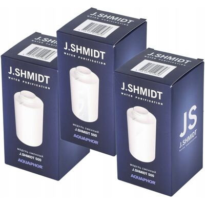 Aquaphor Wkład filtrujący J.SHMIDT JS500 3 szt. Aquaphor Wkład filtrujący J.SHMIDT JS500 3 szt.