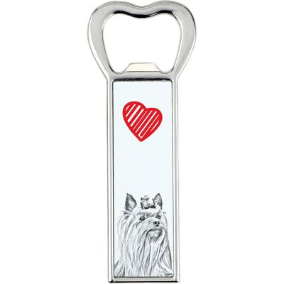 ART Yorkshire Terrier, York, Jork, Yorkie - otwieracz do butelek z psem, personalizowany otwieracz na lodówkę, wyjątkowy upominek dla mężczyzny marki Ar.. ART Yorkshire Terrier, York, Jork, Yorkie - otwieracz do butelek z psem, personalizowany otwieracz na lodówkę, wyjątkowy upominek dla mężczyzny marki Ar..