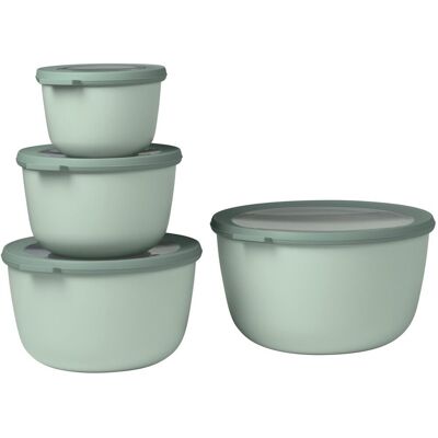Mepal Zestaw 4 Misek Cirqula Okrągła 500 1000 2000 3000 Ml Nordic Jade 106233094700 Mepal Zestaw 4 Misek Cirqula Okrągła 500 1000 2000 3000 Ml Nordic Jade 106233094700