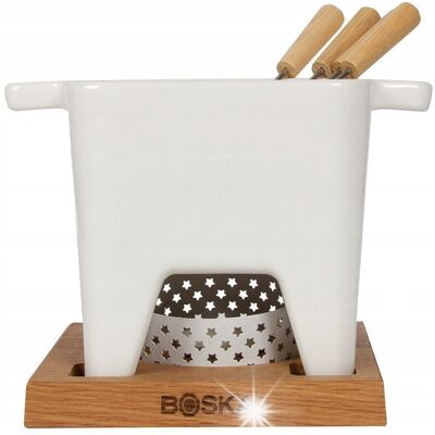 ZESTAW do FONDUE dla 4 osób do SERA 0,6 BOSKA Widelczyki Garnek Podgrzewacz ZESTAW do FONDUE dla 4 osób do SERA 0,6 BOSKA Widelczyki Garnek Podgrzewacz