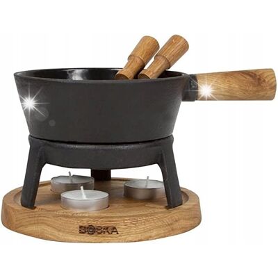 Zestaw Do Fondue Serowego Dla 4 Osób Boska Pro S 0,7l Żeliwne Zestaw Do Fondue Serowego Dla 4 Osób Boska Pro S 0,7l Żeliwne