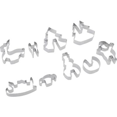 WESTMARK Zestaw Foremek Do Ciast, 3d, 'Święty Mikołaj Nadchodzi', 9 Szt WESTMARK Zestaw Foremek Do Ciast, 3d, 'Święty Mikołaj Nadchodzi', 9 Szt