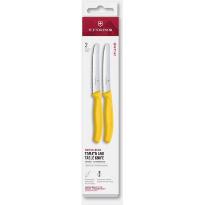 Zestaw noży stołowych do pomidorów Swiss Classic, 2 elementy Victorinox 6.7838.2C1 Zestaw noży stołowych do pomidorów Swiss Classic, 2 elementy Victorinox 6.7838.2C1
