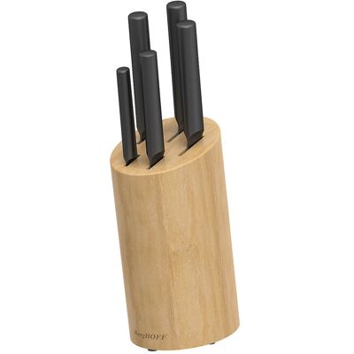 Zestaw noży w bloku Boron 6-el BergHOFF Zestaw noży w bloku Boron 6-el BergHOFF