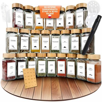 Inny producent Zestaw Słoiczków Na Przyprawy – Must-Have Do Kuchni! Inny producent Zestaw Słoiczków Na Przyprawy – Must-Have Do Kuchni!