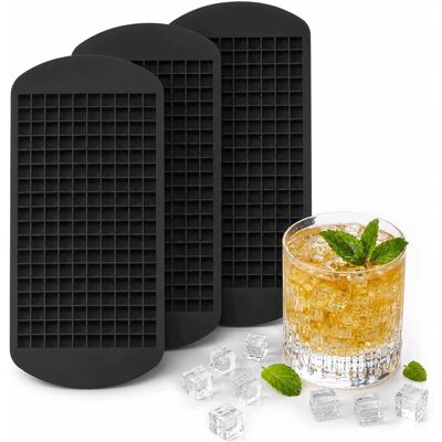 Inny producent 3 Silikonowe Formy Na Kostki Lodu 160 Przegródek 1 Cm - Do Napojów Inny producent 3 Silikonowe Formy Na Kostki Lodu 160 Przegródek 1 Cm - Do Napojów