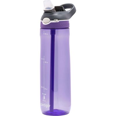 Butelka Na Wodę Ze Słomką 720 Ml Contigo Ashland Autospout, Szczelna Butelka Na Wodę Ze Słomką 720 Ml Contigo Ashland Autospout, Szczelna