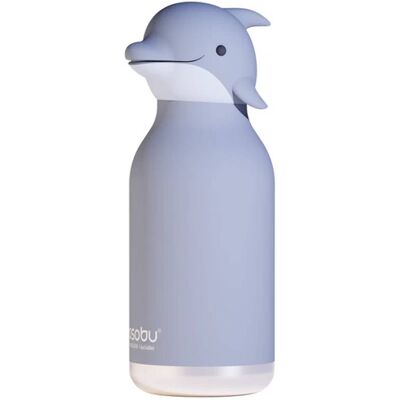 Butelka Termiczna Dziecięca Asobu Bestie Bottle 0,46 L - Dolphin Butelka Termiczna Dziecięca Asobu Bestie Bottle 0,46 L - Dolphin