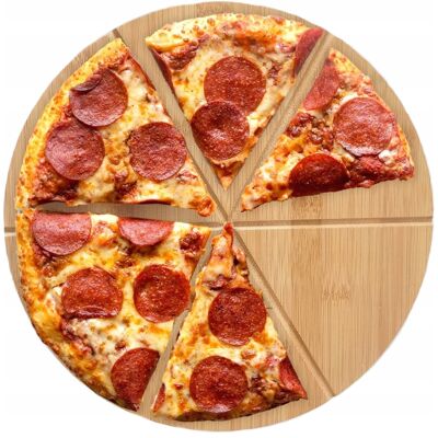 KINGHoff Deska Do Podawania Pizzy Deska Bambusowa 35 Cm Kh KINGHoff Deska Do Podawania Pizzy Deska Bambusowa 35 Cm Kh