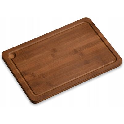 Kesper Deska Kuchenna Do Krojenia Bambusowa Brązowa Prostokątna 38x25 Cm Loft Kesper Deska Kuchenna Do Krojenia Bambusowa Brązowa Prostokątna 38x25 Cm Loft