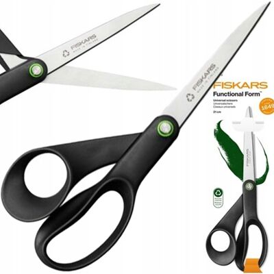 Fiskars Nożyczki Nożyce Uniwersalne Do Materiału Biurowe Kuchenne 21cm Ff Fiskars Nożyczki Nożyce Uniwersalne Do Materiału Biurowe Kuchenne 21cm Ff