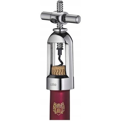 Korkociąg CILIO chromowany metal 14 cm Korkociąg CILIO chromowany metal 14 cm