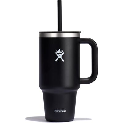 Hydro Flask Kubek Termiczny Podróżny 946 Ml Ze Słomką Zamykaną - Stal Nierdzewna Hydro Flask Kubek Termiczny Podróżny 946 Ml Ze Słomką Zamykaną - Stal Nierdzewna